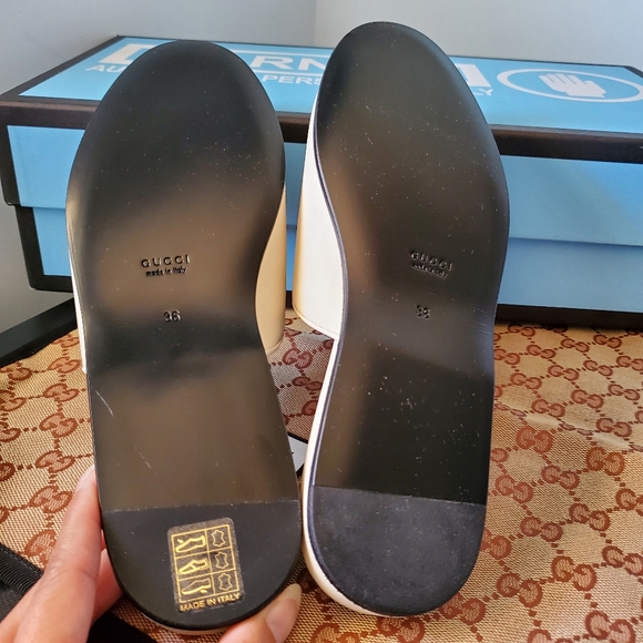 Gucci Princetown Limited Edition NY Yankees Mules - Picture 9 of 15